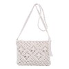 TeeYee Beach Bag Women's Small Shoulder Bag Exotic Braided Retro