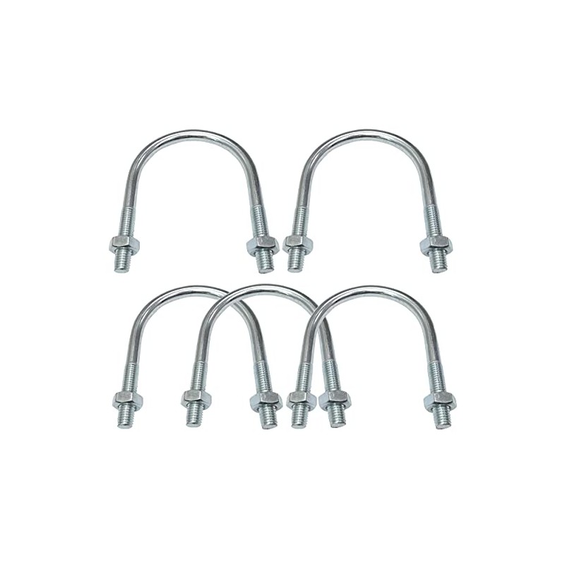 AERZETIX - C48540 - Set of 5 U bolts and