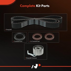 A-Premium Engine Timing Belt Kit Compatible with Acura TL 1996-1998 3.2L, Legend 1991-1995 3.2L