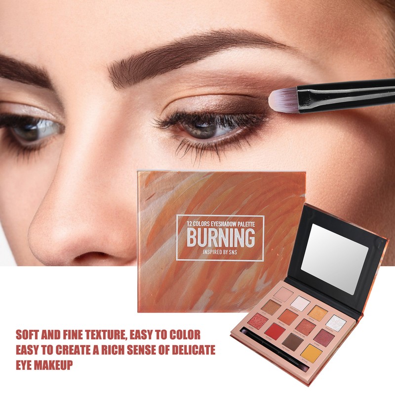 FOCALLURE Shining Matte Eye Shadow Palette Cosmetic Professional Waterproof Eyeshadow