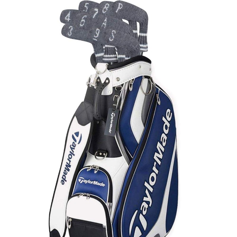 Scott Edward 10Pcs Golf Iron Headcover Set Washable & Durable