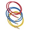 3pcs 150cm Refrigerant Charging Hose Air Conditioner Charging Hose 1/4in