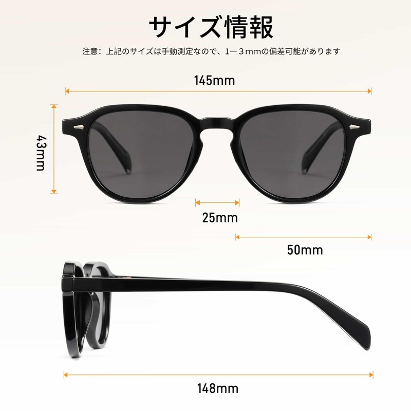 Cyxus P1554 Sunglasses, Unisex, Polarized Lens, Ultra Lightweight, UV400, UV