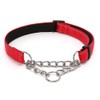 LOS ANDES Dog Choke Collar Martingale Collar with Limited Chain