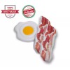 BiggerKids SUMMER SALE! Bacon Egg Pool Toy Inflatable Swimming &