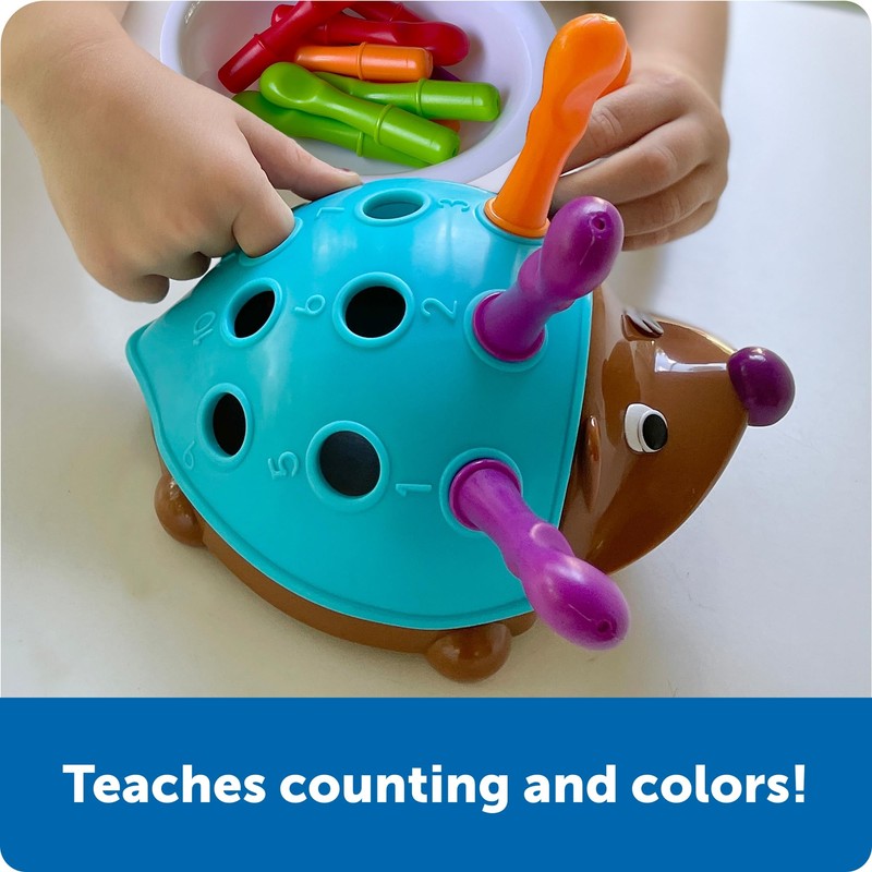 Learning Resources Spike The Fine Motor Hedgehog - Toddler Montessori