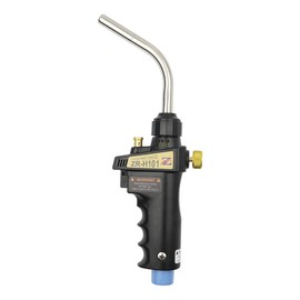 Zero Turbo Torch ZR-H101 Propane Torch Head, High Intensity Trigger Start Torch for Propane, MAPP, MAP-PRO, for Soldering, Welding, HVAC & DIY（CE,CSA Certified)