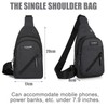BDSHUNBF Sling Backpack Stylish and Convenient Chest Bag Crossbody Sling