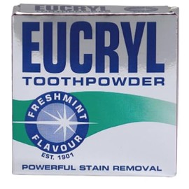 Eucryl Smokers Tooth Powder Freshmint Flavour (50g) by Eucryl