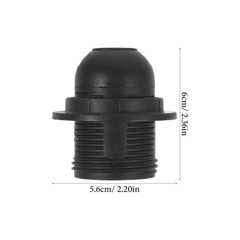 Gadpiparty E26 Light Socket, Threaded Lamp Socket Lamp Socket Replacement
