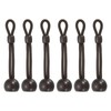 sourcing map 6Pcs 4" Bungee Tie Downs, Sun Shade Tie