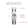Fumei 3/8 x 24 Thread CB Antenna Sturdy Mount with