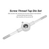 Screw Thread Tap Die Set, Portable Screw Taps and Dies