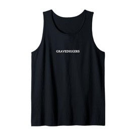 GRAVEDIGGERS English Word Apparel Tank Top