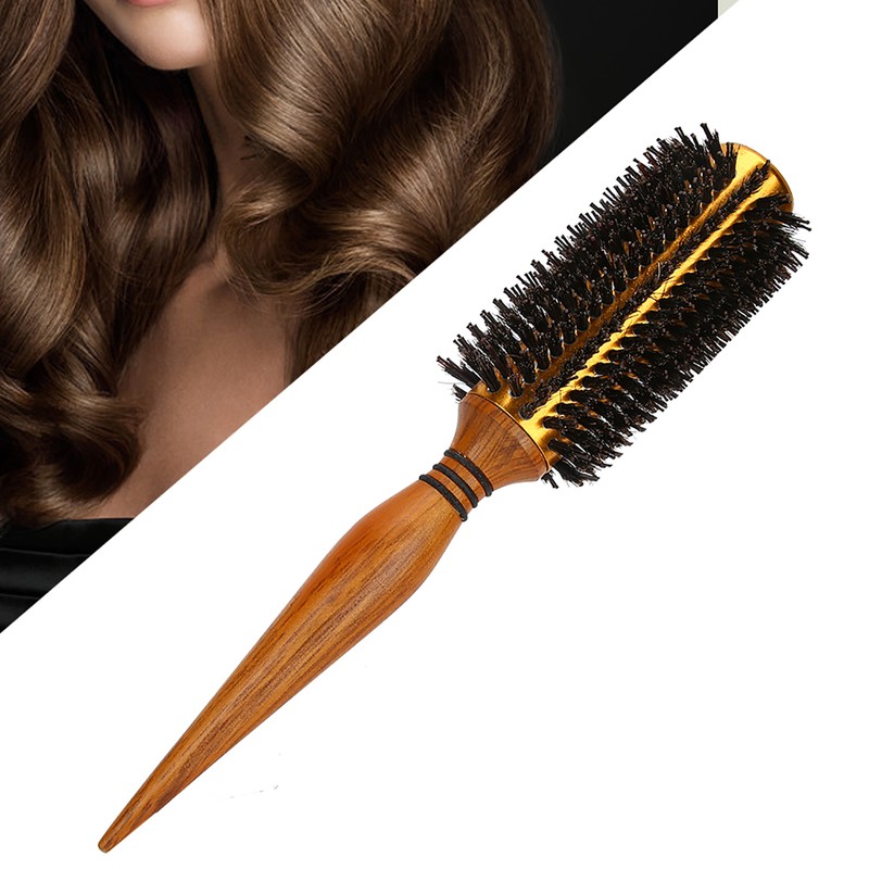 Professional Curling Hair Brush Straight Hairbang Anti-Static Round Hairbrush Hairdressing