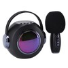 Bluetooth Mics Speaker Set with Colourful Light Effect Noise Reduction
