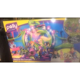 MATTEL NEW POLLY POCKET RACE TO THE CONCERT