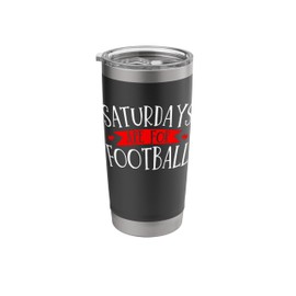 Football Player Sports Fan Stainless Steel Insulated Tumbler