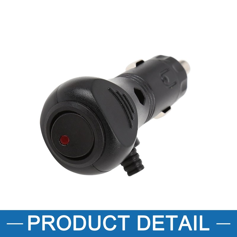 A ABSOPRO Universeller Kfz-Zigarettenanzünder-Schalter, Netzstecker