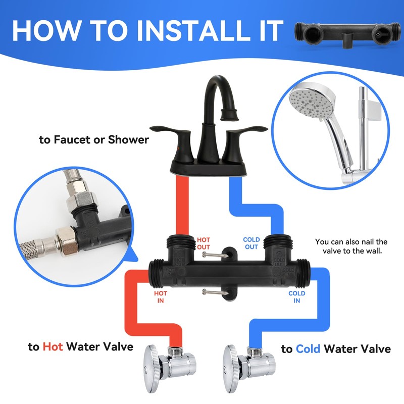 595926 Replacement Sensor Valve for Instant Hot Water Recirculating Pump