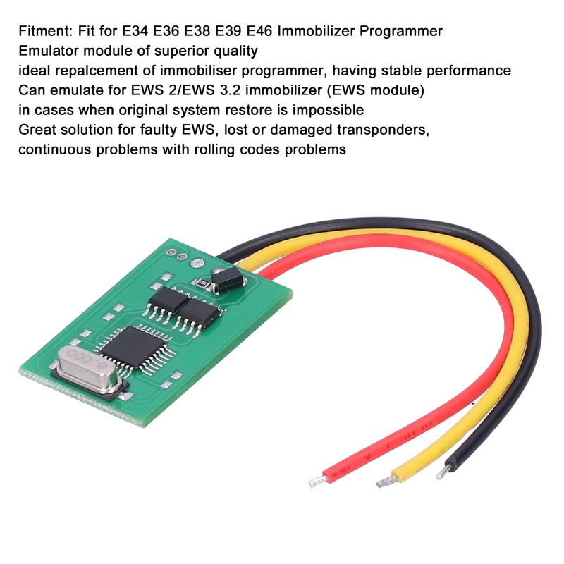 Auto Immo Emulator Programmer Immobilizer System Emulating Fit for E34
