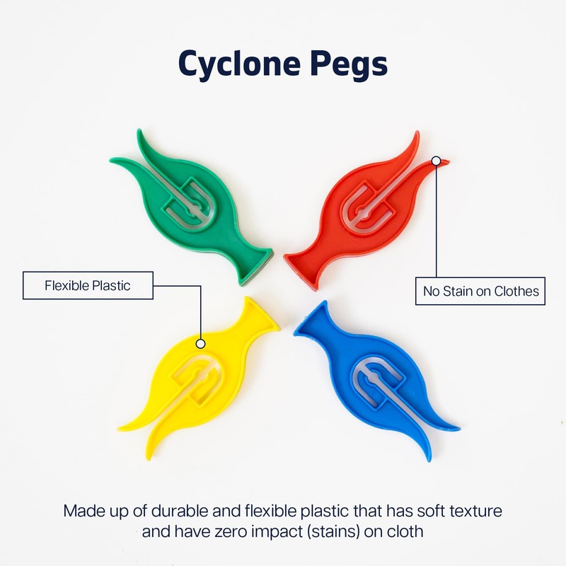 Clothes Pegs for Washing Line Laundry Pegs with Firm Grip
