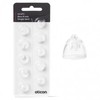 Minifit Bass Single Vent 8mm (Medium) Domes,Hearing aid Domes, for