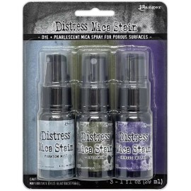 RANGER DISTRESS MICA STAIN -3 COLORS, PHANTOM MIST, SPECIMENT, OMINOUS TWILIGHT