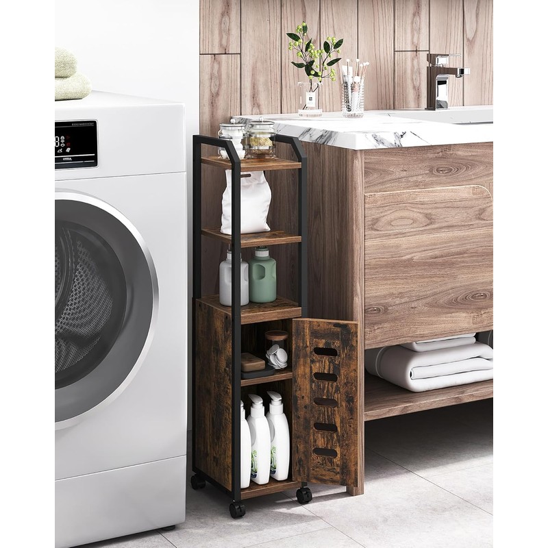 Hzuaneri Bathroom Storage Cabinet - Toilet Paper Storage Cabinet, Small