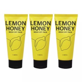 Raviola 시즌3 라비오라 레몬 허니 워시오프 팩 150g 3개 Season 3 Raviora Lemon Honey Wash-Off Pack 150g 3pcs