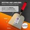 WERKFIT Professional Plasterer's Trowel Made of Stainless Steel 120 mm