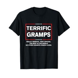 Terrific Gramps - Funny Trump Gramps T-Shirt