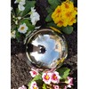garten-wohnambiente Set of 3 Decorative Polished Stainless Steel Spheres, 15/10/5