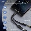 AILKIN USB C Headphone Adapter and Charging