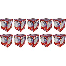 10x Eveready 3w (=35w) LED GU10 Spotlight Reflector Lamp - Daylight White - 6500k (250 Lumens)