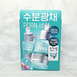 Anua PDRN Hyaluronic Acid Capsule Serum 30m x 2 + 1 mask pack special set / 아누아 PDRN 히알루론산 캡슐 세럼 30m 2개+마스크팩1매 기획 세트