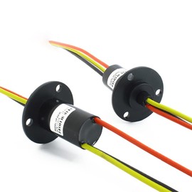 QL-LINRUN Slip Ring Electrical Slip Ring Motor Slip Ring Rotating Connector Slip Ring Electrical Connector Slip Ring Connector 3 Wires 10A Diameter 22mm