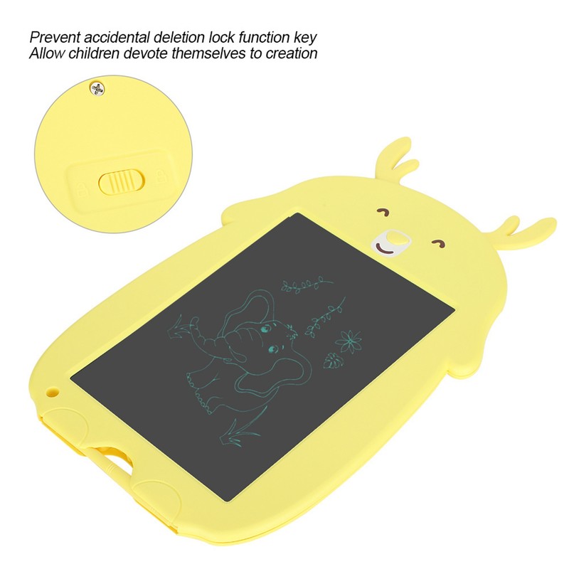 LCD Writing Tablet Children's Cartoon Electronic Writing Board Scrapable Graffiti