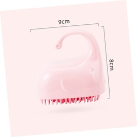 Beavorty 1pc Shampoo Brush Scalp Massager Tool Hair Bath Brush Head Cleaning Brush for Scalp Tool Hair Scalp Massager Shampoo Head Hair Scratcher Hair Scalp Brush Abs Pink