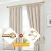 2 Pack Curtain Holdbacks, USFOOK Decorative Window Drapery Tiebacks (2