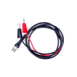 BNC Q9 to Dual 4mm Stackable Banana Plug with Test Leads Probe Cable 47in