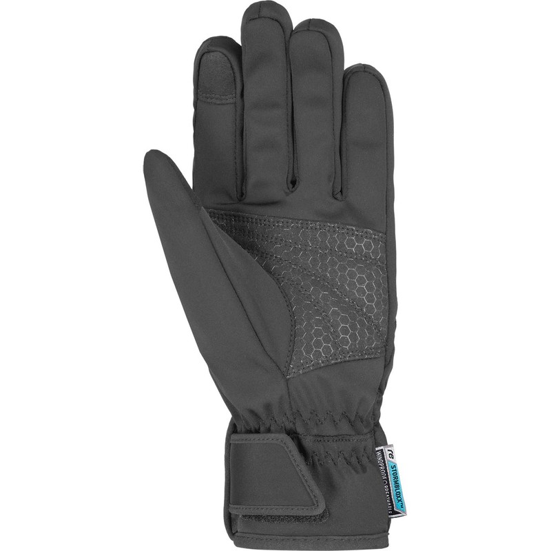Reusch Russel TOUCH-TEC Men's Gloves, Black, 8