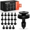 A-Premium 20PCS Nylon Trim Panel Retainer Clips with Sealer Compatible