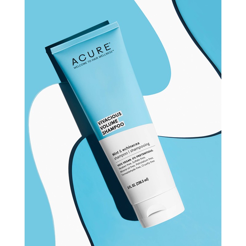 ACURE | Shampoo y acondicionador voluminizador para cabello fino y