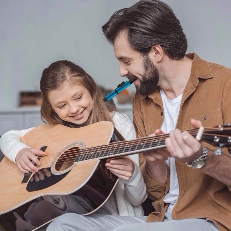 Kazoo - Professional Metal Musical Instrument with 5 Extra Membranes,