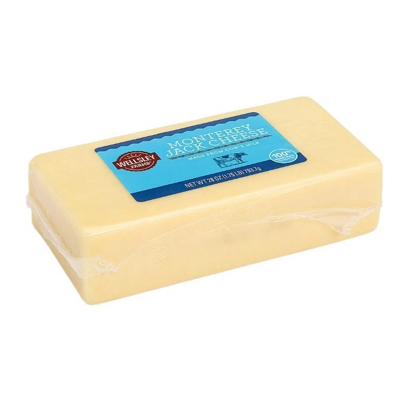 Wellsley Farms Monterey Jack Cheese, 1.75 lbs.