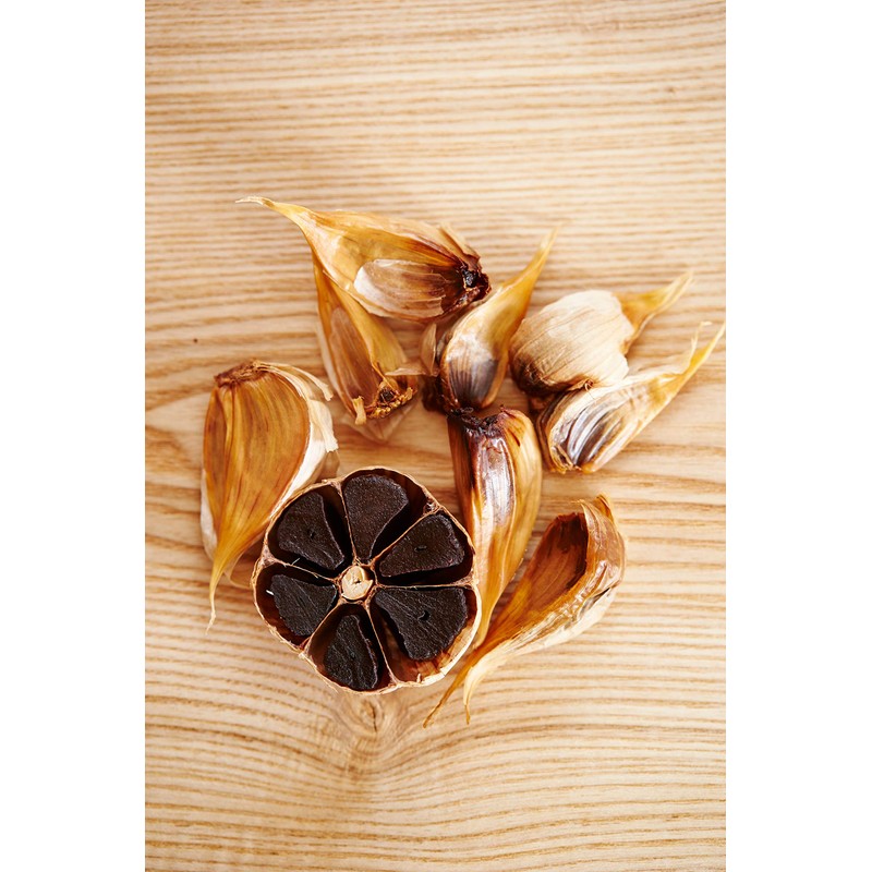 Fermented Black Garlic-Peeled