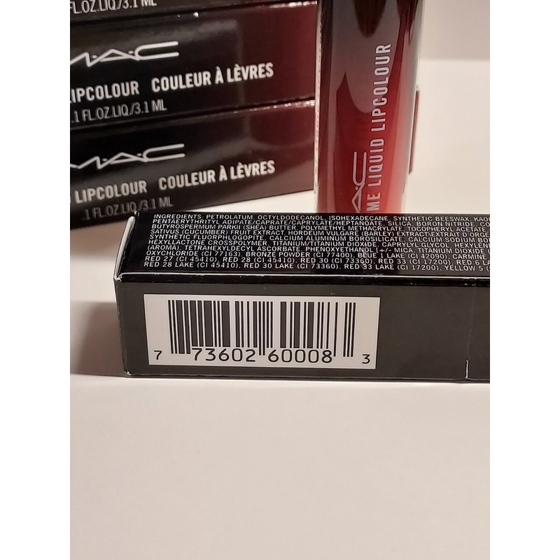 M.A.C MAC Love Me Liquid Lipcolour Lipstick *BRAGGING RIGHTS* /