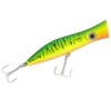 Halco Roosta Popper 135mm White Redhead