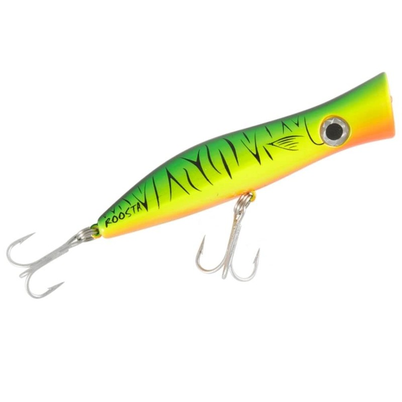 Halco Roosta Popper 135mm White Redhead